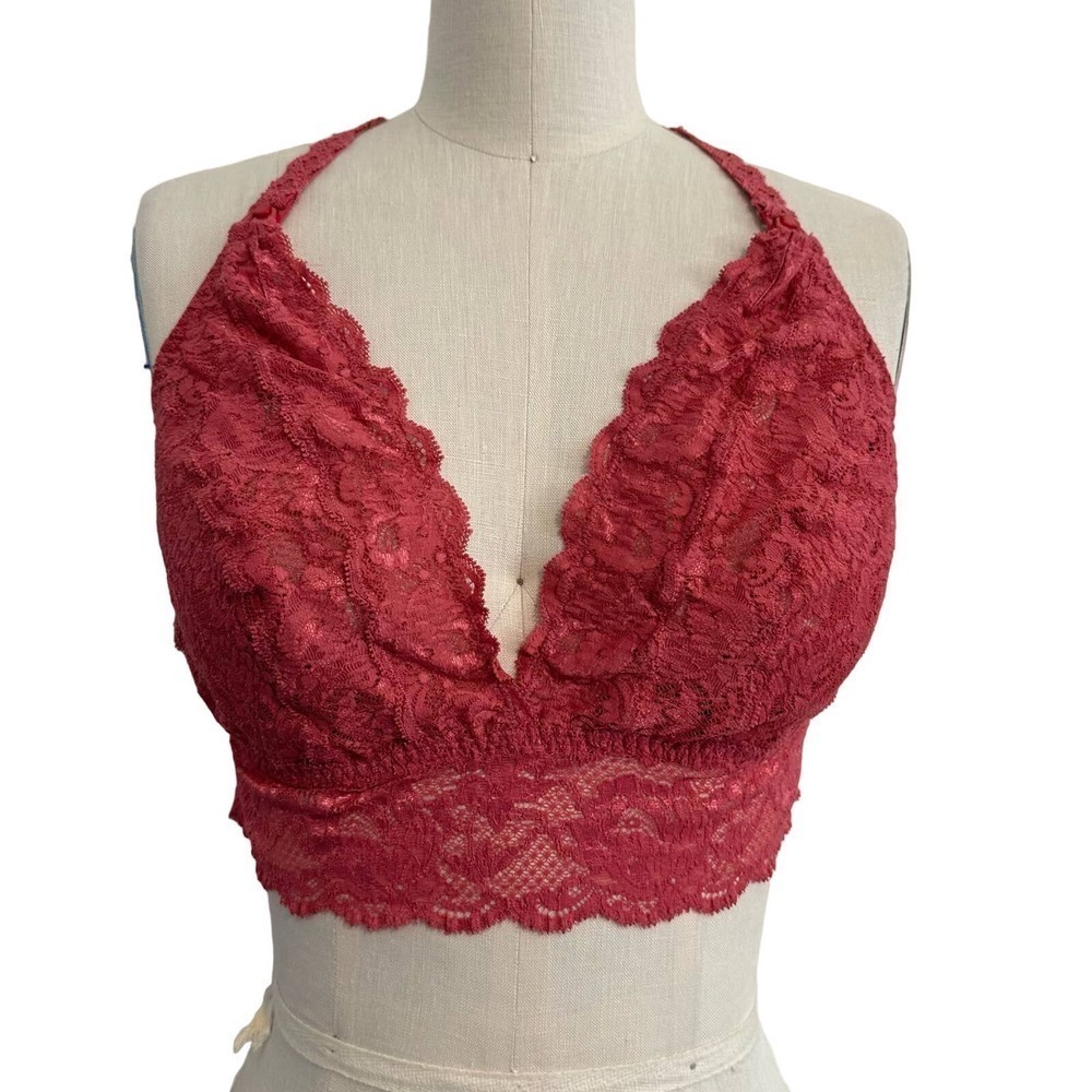 NWT Cosabella Plum Blossom Maternity Girlie Racerback Bralette Large
